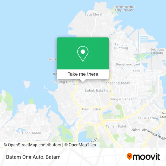 Batam One Auto map
