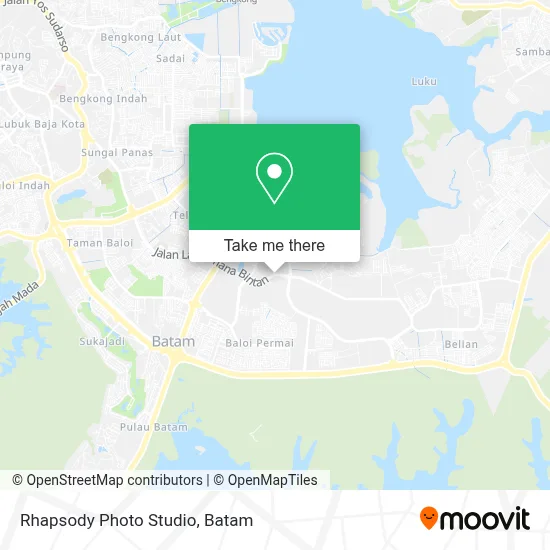 Rhapsody Photo Studio map