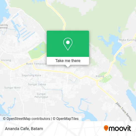 Ananda Cafe map