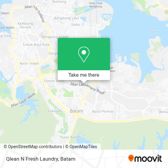 Qlean N Fresh Laundry map