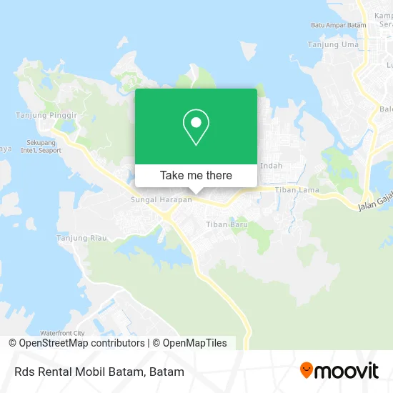 Rds Rental Mobil Batam map