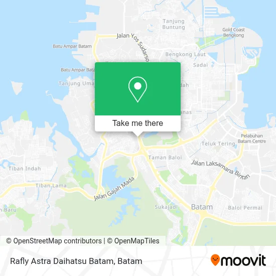 Rafly Astra Daihatsu Batam map