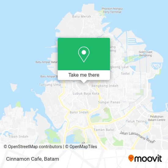 Cinnamon Cafe map
