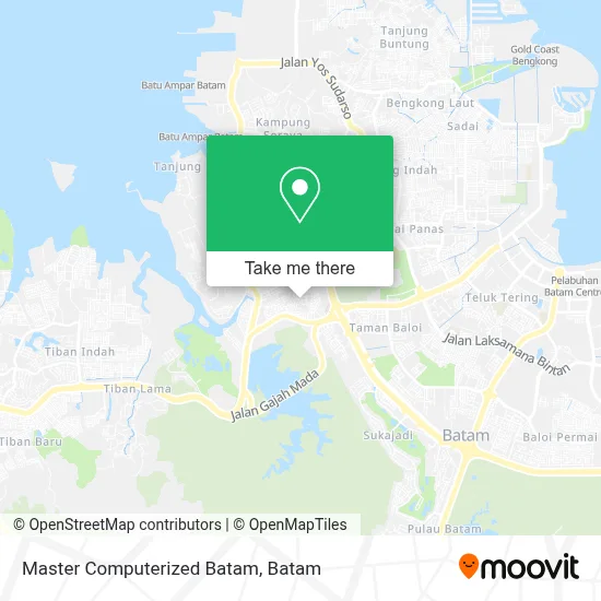 Master Computerized Batam map