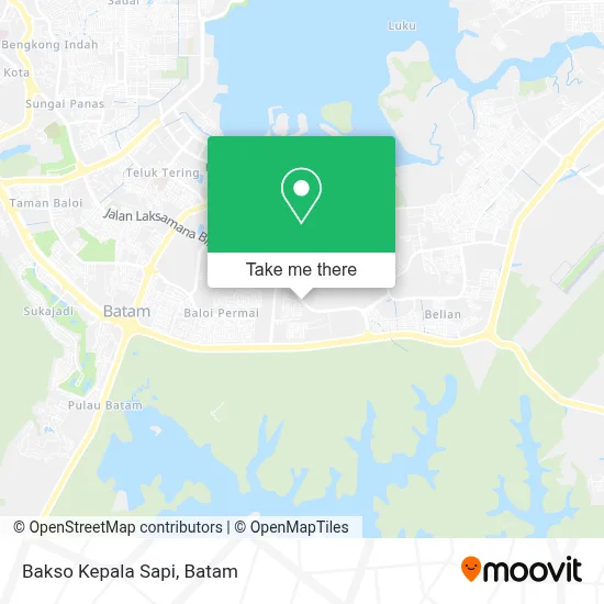 Bakso Kepala Sapi map