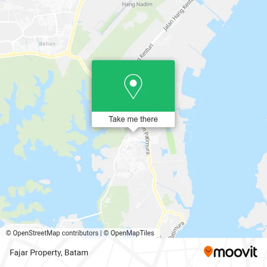 Fajar Property map