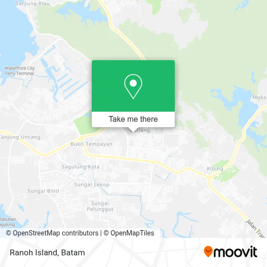 Ranoh Island map