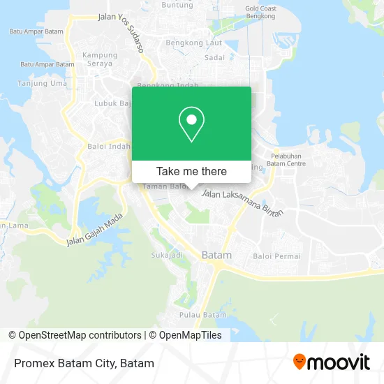 Promex Batam City map