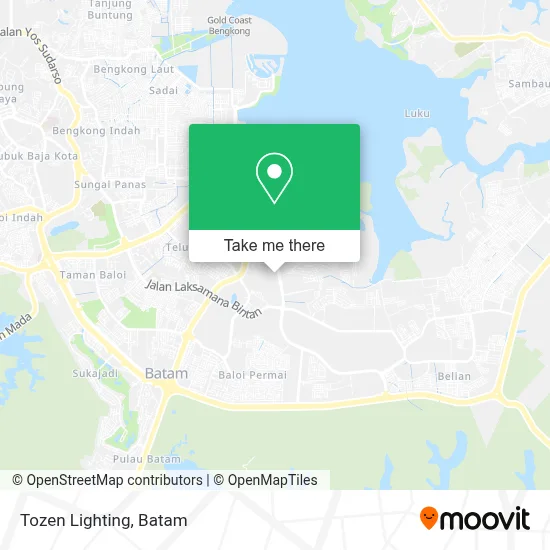 Tozen Lighting map
