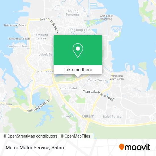 Metro Motor Service map