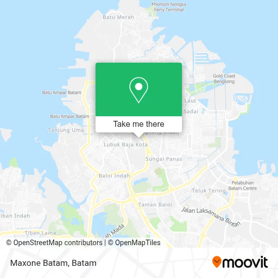 Maxone Batam map