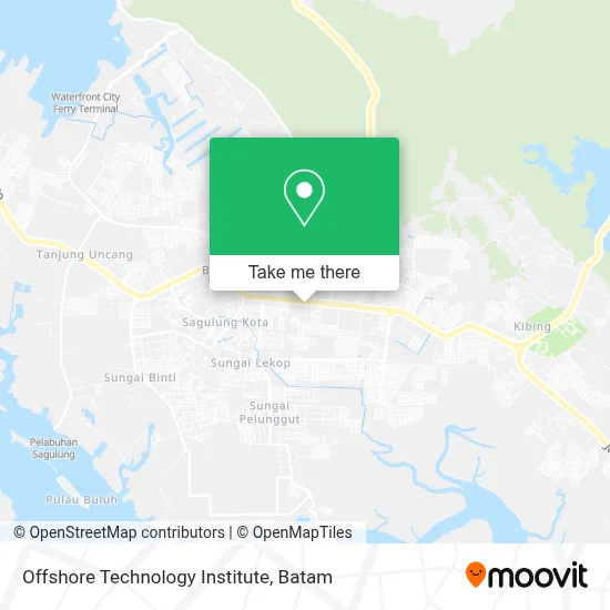 Offshore Technology Institute map