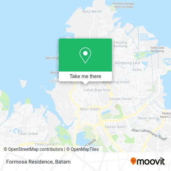 Formosa Residence map