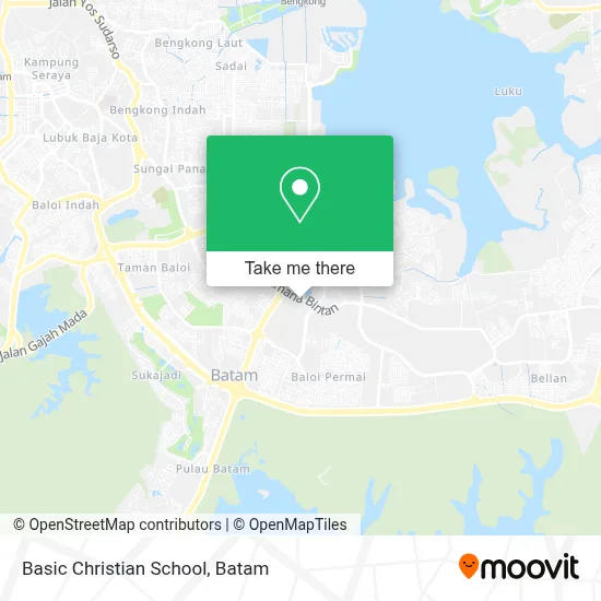 Basic Christian School map
