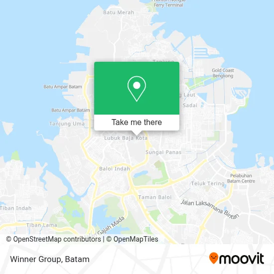 Winner Group map