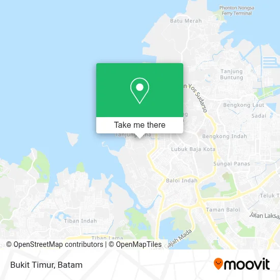 Bukit Timur map