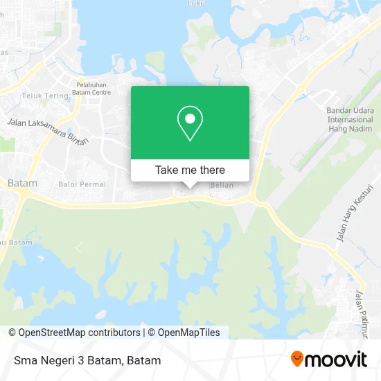 Sma Negeri 3 Batam map