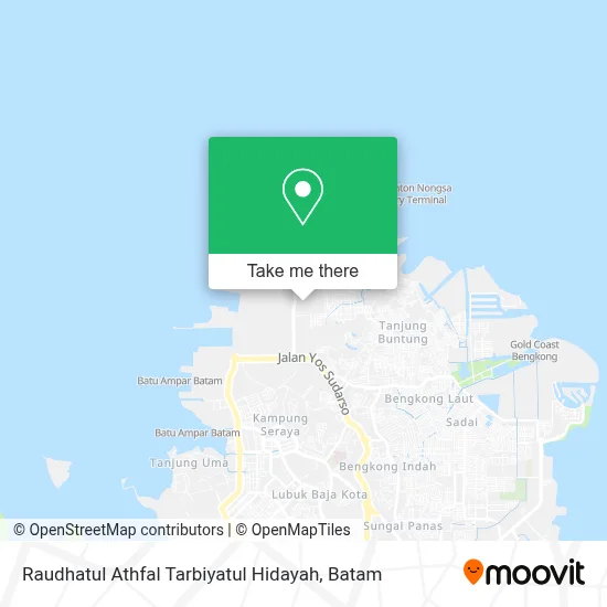 Raudhatul Athfal Tarbiyatul Hidayah map