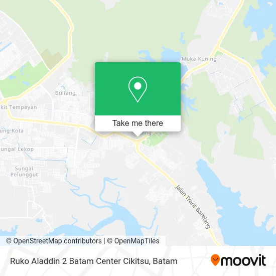 Ruko Aladdin 2 Batam Center Cikitsu map