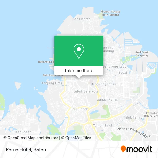 Rama Hotel map