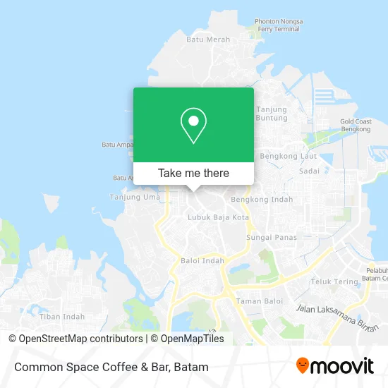Common Space Coffee & Bar map