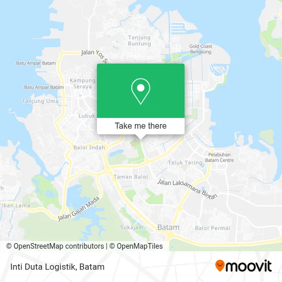 Inti Duta Logistik map