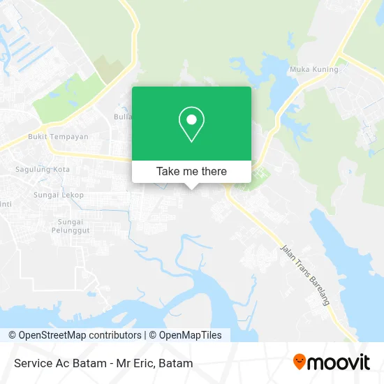 Service Ac Batam - Mr Eric map