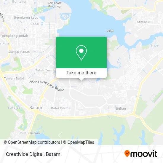 Creativice Digital map