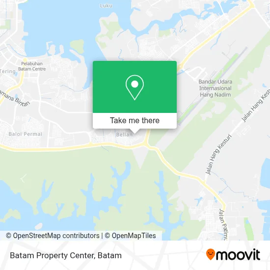 Batam Property Center map