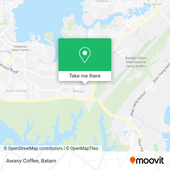 Awany Coffee map