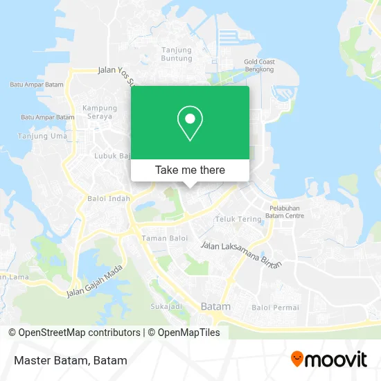 Master Batam map