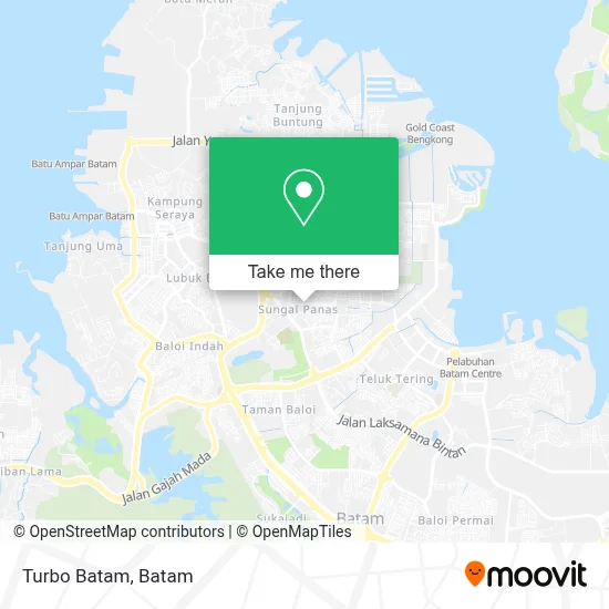 Turbo Batam map