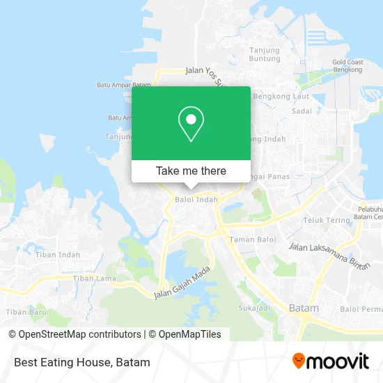 Best Eating House map