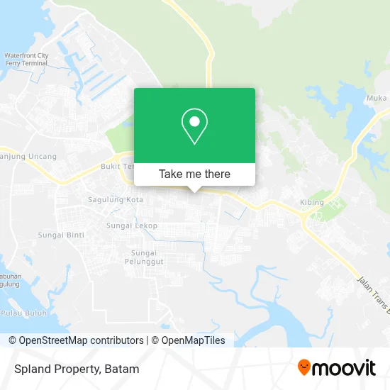 Spland Property map