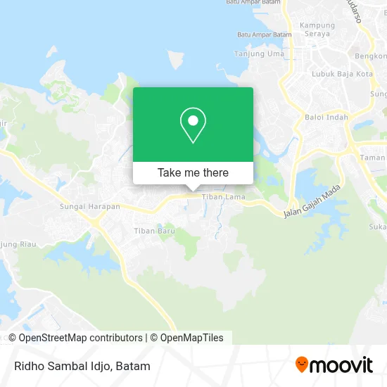 Ridho Sambal Idjo map