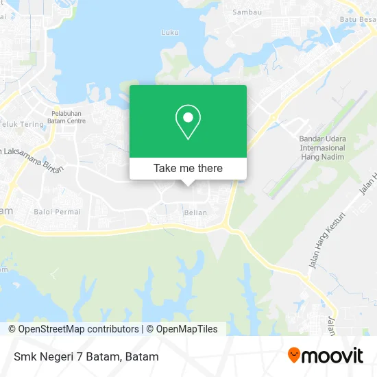 Smk Negeri 7 Batam map