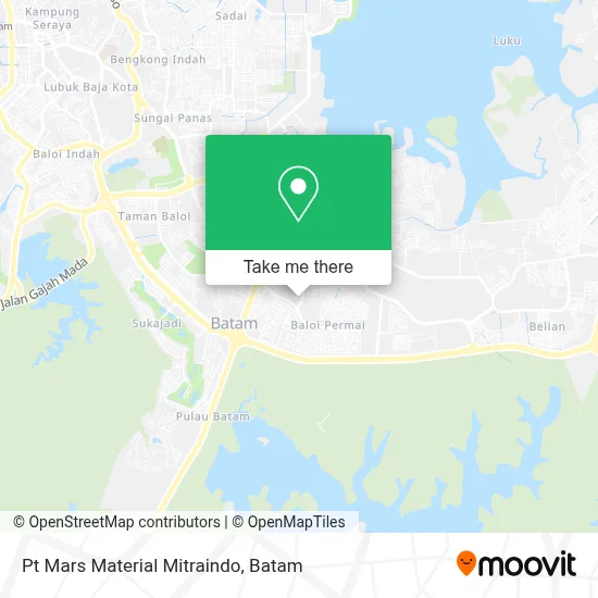 Pt Mars Material Mitraindo map