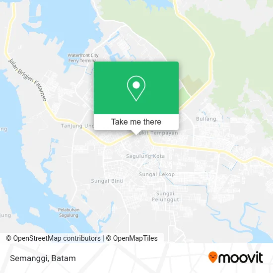 Semanggi map
