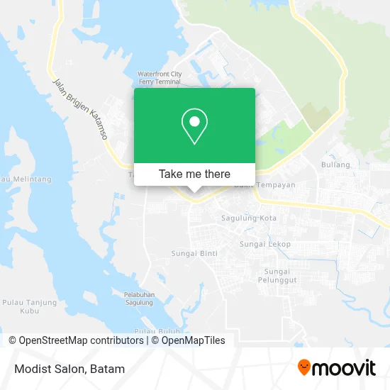 Modist Salon map