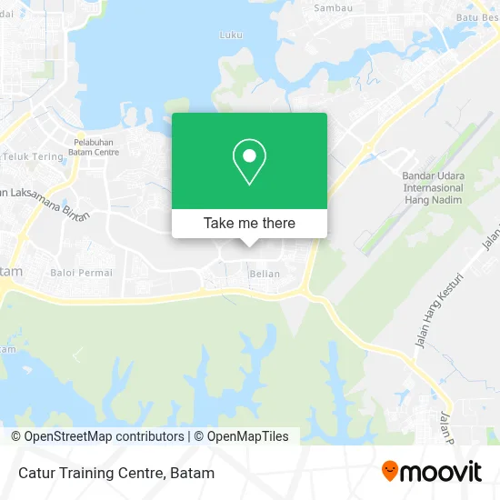 Catur Training Centre map