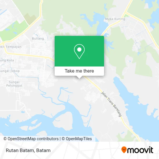 Rutan Batam map