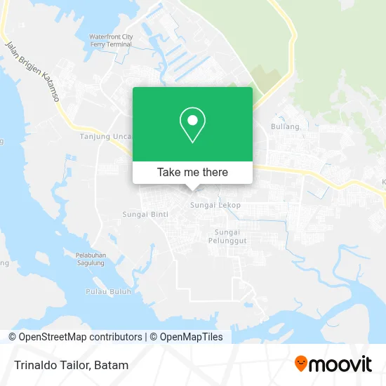 Trinaldo Tailor map