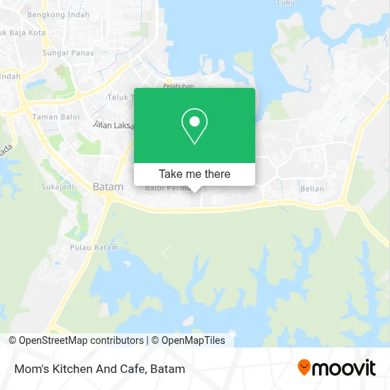 Mom's Kitchen And Cafe map