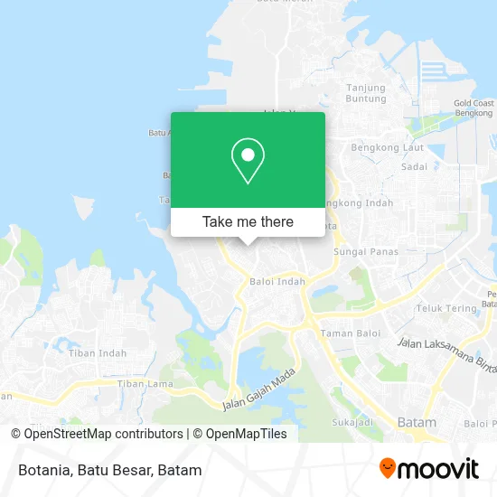 Botania, Batu Besar map