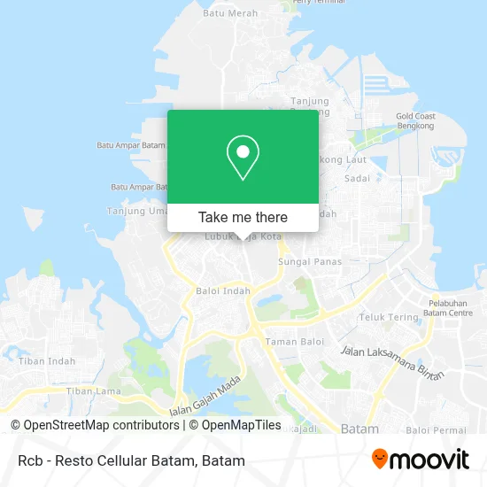Rcb - Resto Cellular Batam map
