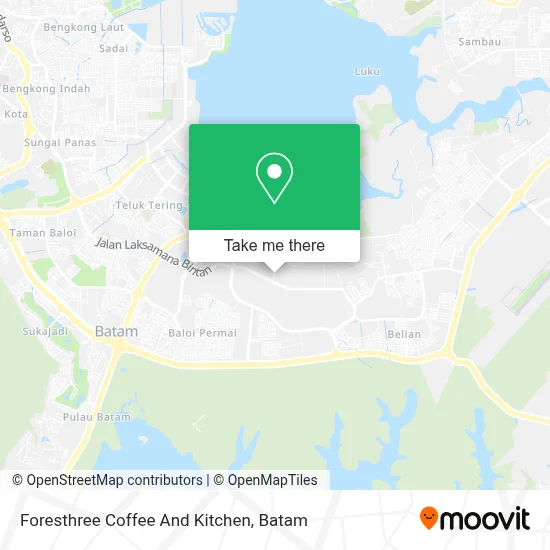 Foresthree Coffee And Kitchen map