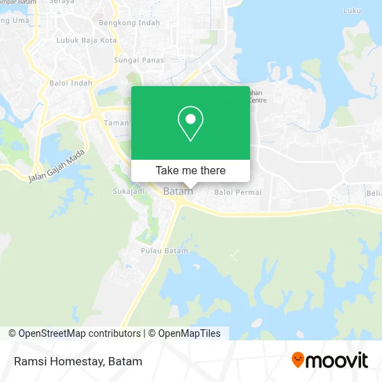 Ramsi Homestay map