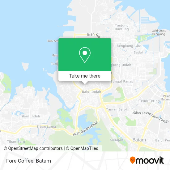 Fore Coffee map