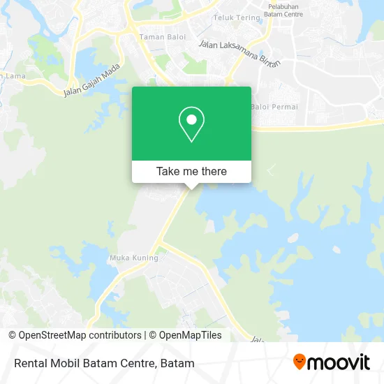 Rental Mobil Batam Centre map