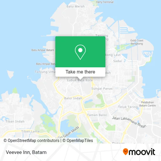 Veevee Inn map